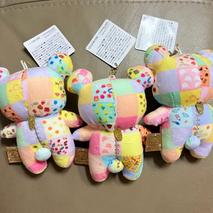 [BUNJANG] Rilakkuma 20th Anniversary Patchwork Plush Doll / (개당) 리락쿠마 20주년 패치워크 인형