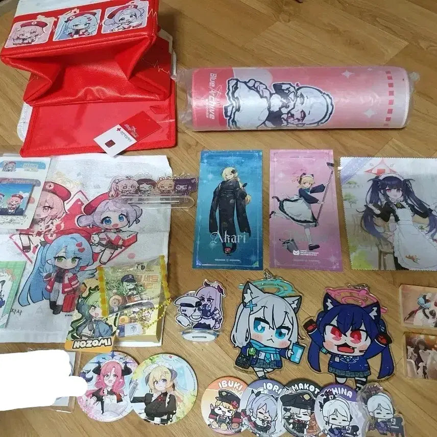 [BUNJANG] Blue Archive Sticker Set Bundle / 급처! 블루아카이브 띠부씰, 굿즈 다수 일괄로 팔아요