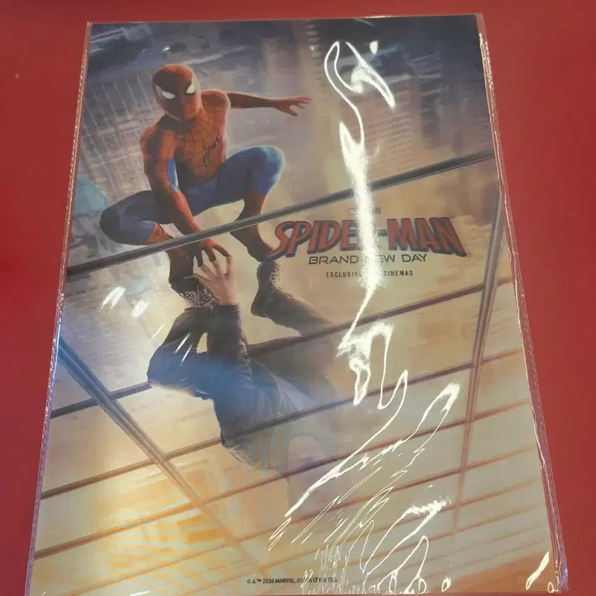 [SOLD OUT] 스파이더맨 브랜드 뉴 데이 2주차 렌티큘러 포스터