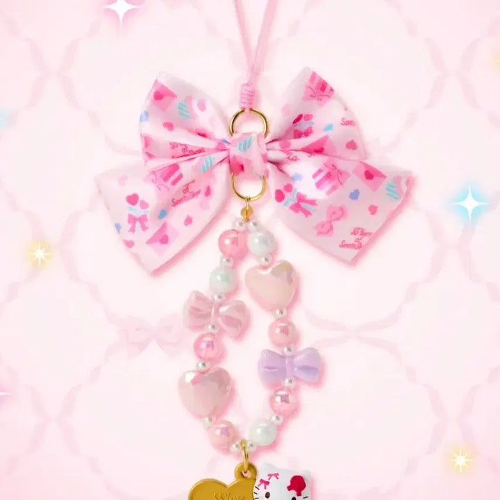 [BUNJANG] Sanrio 55th Anniversary Hello Kitty Ribbon Strap / 산리오 55주년 기념헬로키티 리본 스트랩