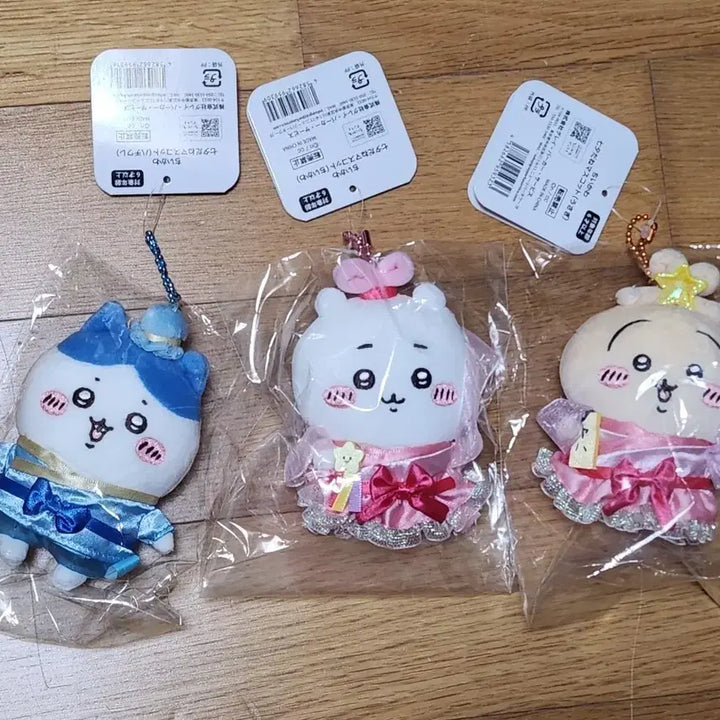 [BUNJANG] Chiikawa Tanabata Mascot Bundle (Hachiwari, Usagi, Mako) / 치이카와 칠석 마코 햄냥토 치이카와 하치와레 우사기