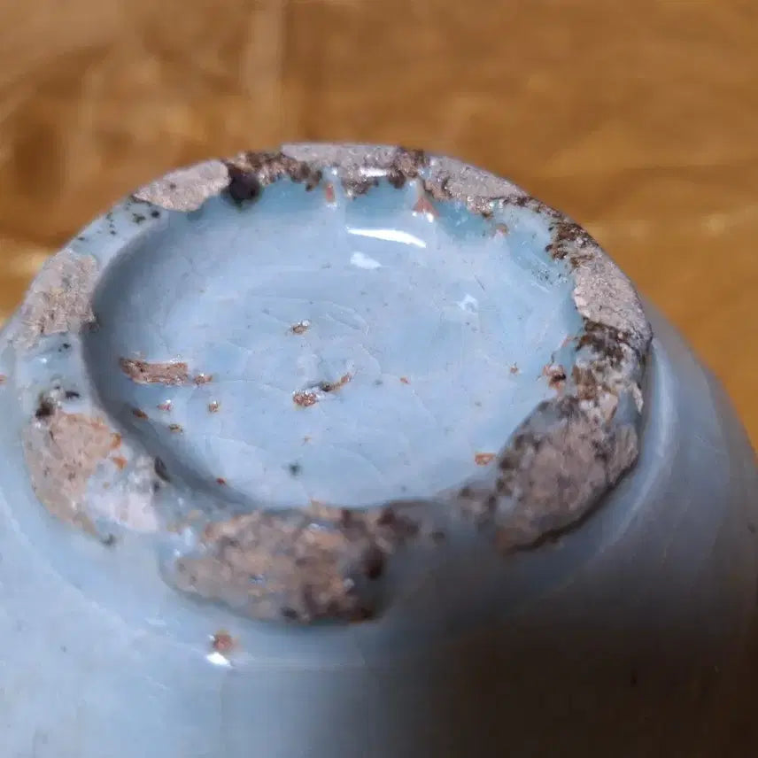 [BUNJANG] Joseon Dynasty Blue-and-White Porcelain Medicine Bowl / 조선시대 청화백자 약사발