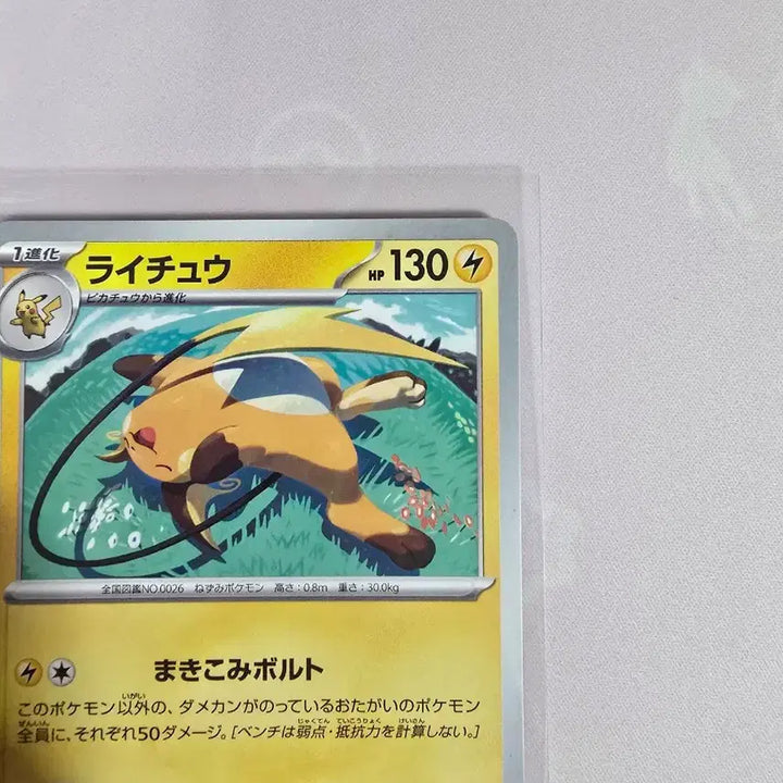 [BUNJANG] Pokemon Card Raichu 024/071 Japanese Version / 포켓몬카드 라이츄 024/071 일본판