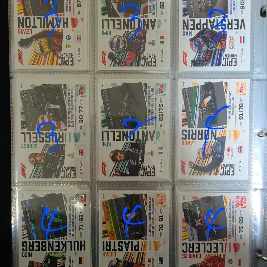 [BUNJANG] 2026 F1 Topps Turbo Attax 