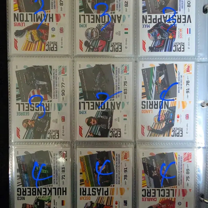 [BUNJANG] 2026 F1 Topps Turbo Attax 
