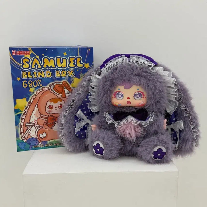 [BUNJANG] Two-Eye Rabbit Elf Series 2nd Gen Purple 30cm Figure / (새상품)사무엘 680% 블라인드 박스 토끼 엘프 시리즈 2세대 투아이 피규어 퍼플 30cm
