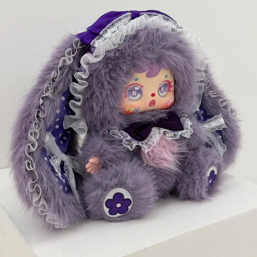[BUNJANG] Two-Eye Rabbit Elf Series 2nd Gen Purple 30cm Figure / (새상품)사무엘 680% 블라인드 박스 토끼 엘프 시리즈 2세대 투아이 피규어 퍼플 30cm
