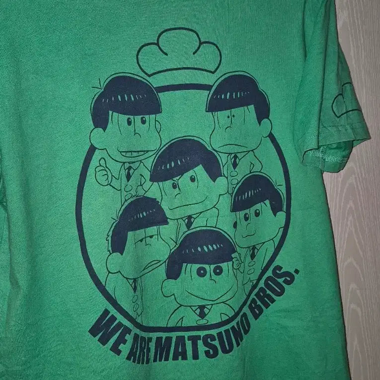 [BUNJANG] Osomatsu-san Official Short Sleeve T-Shirt Vintage / 빈티지 오소마츠상 정품 반팔 티셔츠
