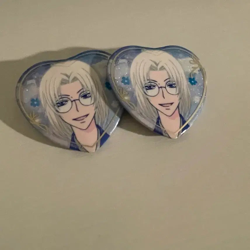 [BUNJANG] Kamisama Kiss Mikage Heart Badge Bundle Set / 오늘부터 신령님 미카게 하트뱃지 일괄