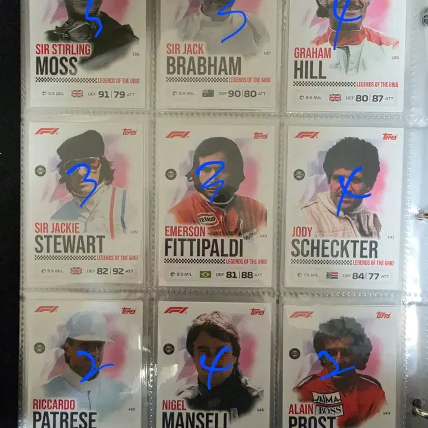[BUNJANG] 2026 F1 Topps Turbo Attax Cards 