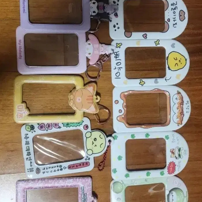 [BUNJANG] Purple 6-Hole Binder + 20 Types Photocard Sleeves + 13 Photocard Holders Bundle Set / [판매] 퍼플 6공바인더+포카 대지 20종+포카홀더13개 일괄