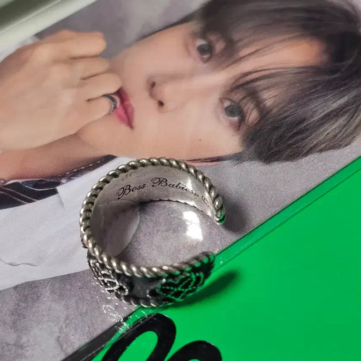 [BUNJANG] Kim Jaejoong J Ring Silver Ring / 김재중 J ring (제이링)
