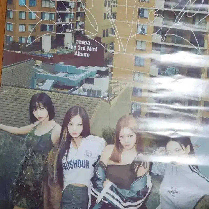 [BUNJANG] aespa MY WORLD Album Exclusive POB Poster Set / [판매] 에스파 마이월드 앨범 구매 특전 포스터 3장