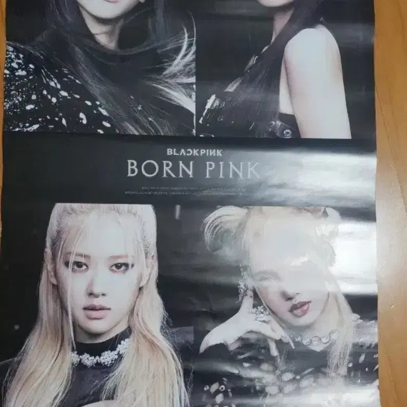 [BUNJANG] BLACKPINK Jisoo Born Pink Poster Set (4 Posters) / [판매] 블랙핑크 BORN PINK 포스터,지수 포스터(4장)