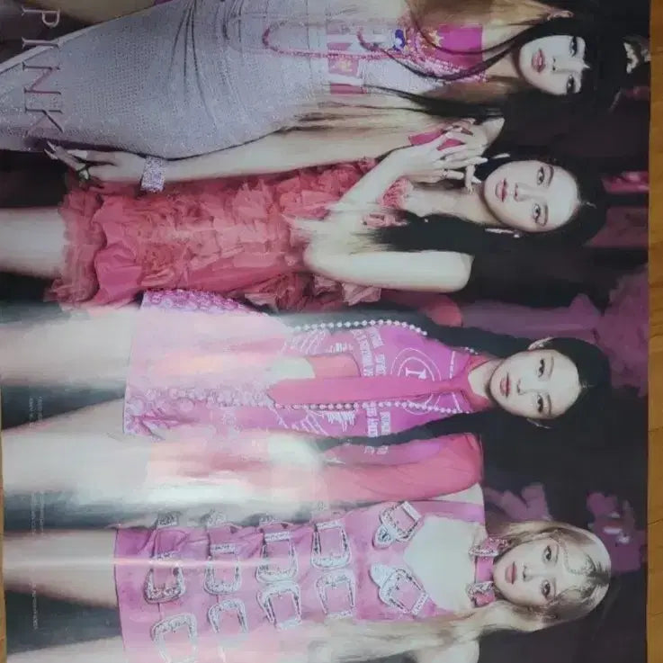 [BUNJANG] BLACKPINK Jisoo Born Pink Poster Set (4 Posters) / [판매] 블랙핑크 BORN PINK 포스터,지수 포스터(4장)