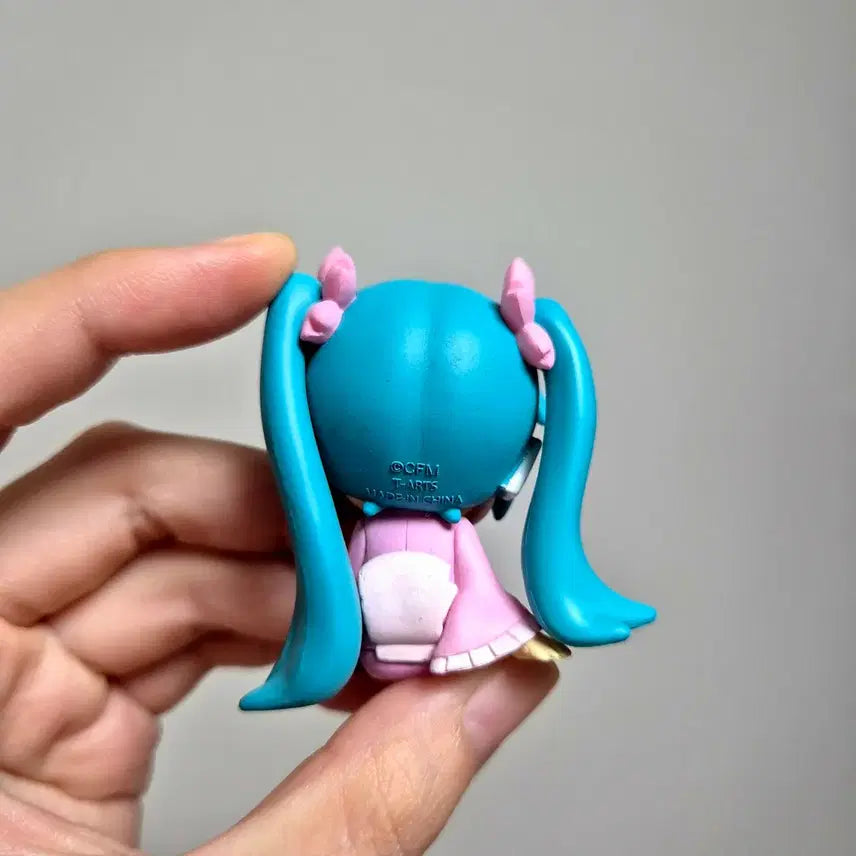 [BUNJANG] Hatsune Miku Pink Kimono Gacha Figure / 하츠네미쿠_가챠 피규어 핑크 기모노