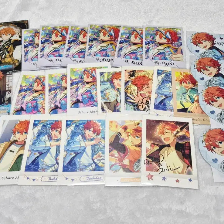 [BUNJANG] Ensemble Stars Akihoshi Subaru Paper Goods Bundle Set (Sealed) / (미개봉) 앙스타 아케호시 스바루 지류 일괄 급처