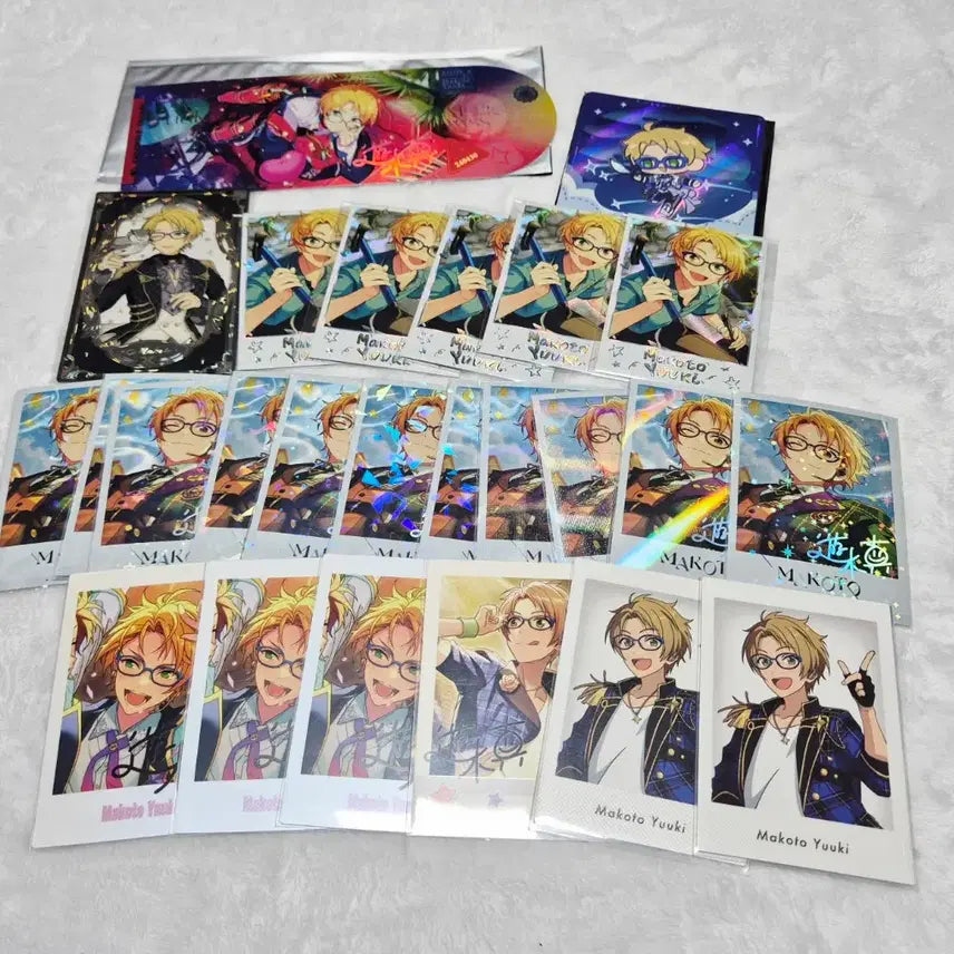 [BUNJANG] Ensemble Stars Yuki Makoto Paper Goods Bundle (Sealed) / (미개봉) 앙스타 유우키 마코토 지류 일괄 급처