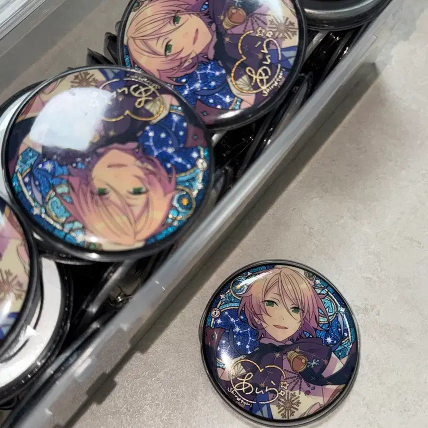 [BUNJANG] Ensemble Stars! Shiratori Aira Blanco Sigwang Badge Bundle Set / 일괄) 앙스타 시라토리 아이라 블랑코 시광뱃지