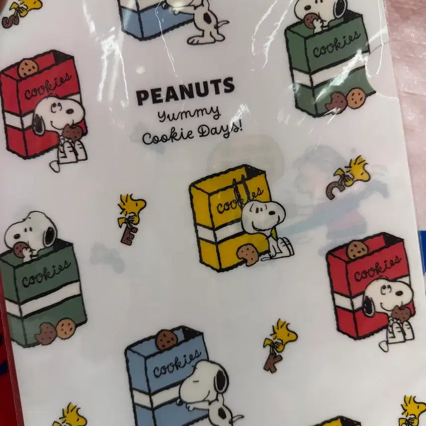 [BUNJANG] Snoopy White A4 File Folder / 스누피 흰색 A4파일 문구 다꾸 소품 굿즈