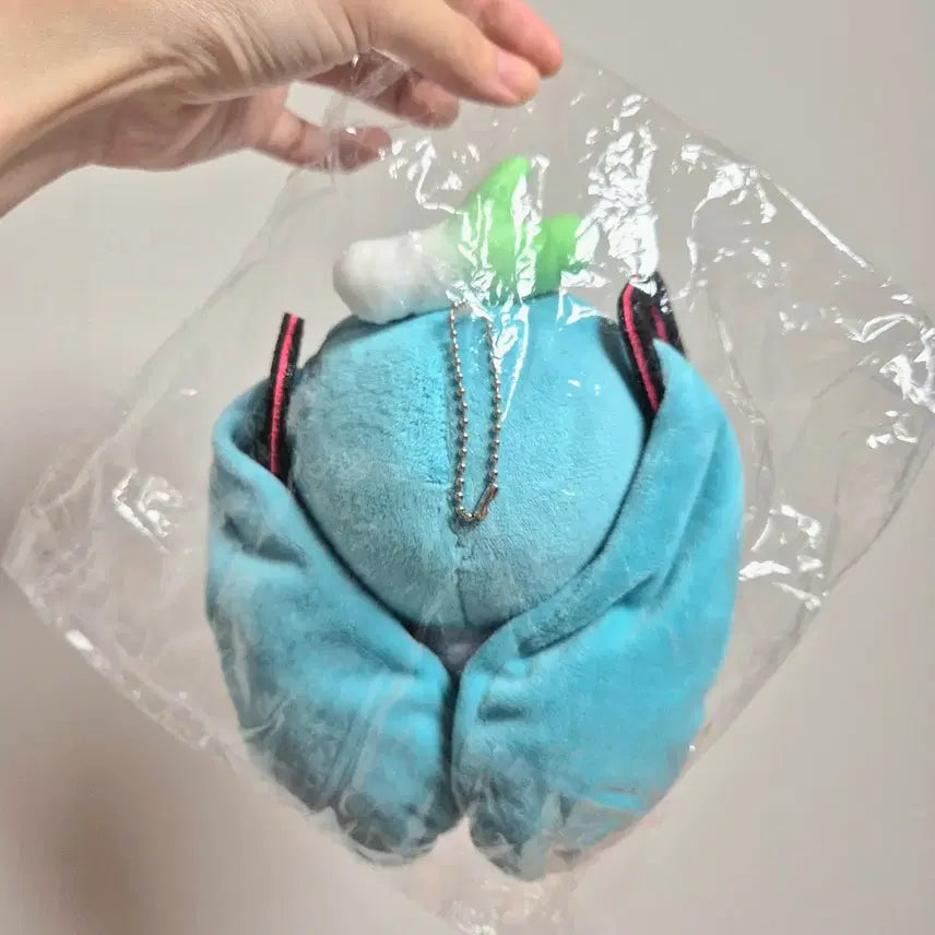 [BUNJANG] Hatsune Miku Headphone Miku Mini Figure Keychain 15cm / (8/6까지특가)하츠네미쿠_헤드폰 미쿠 미니 피규어 15cm 키링