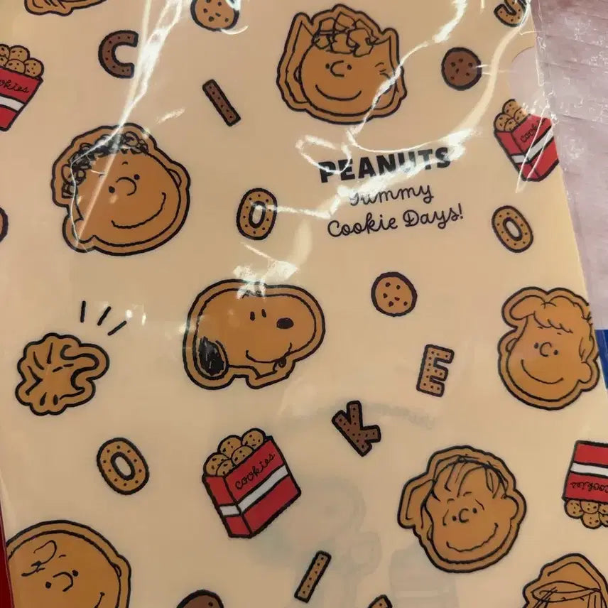 [BUNJANG] Snoopy Cookie Art A4 File Folder / 스누피 쿠키 그림 A4파일 문구 다꾸 소품 굿즈
