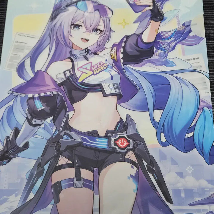 [BUNJANG] Honkai Star Rail Exhibition 50,000 KRW Special Edition Silver Wolf Himeko L-Folder / 미개봉) 붕괴 스타레일 전시회 5만원 특전 은랑 히메코 L자 파일 홀더