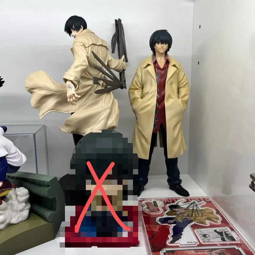 [BUNJANG] Sakamoto Days Nagumo Figure &amp; Poster Bundle / 나구모 일괄 판매 피규어 사카모토데이즈 포스터 쿠지