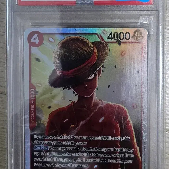 [BUNJANG] One Piece Luffy PSA 10 North American Edition / 원피스 psa10 루피 북미판