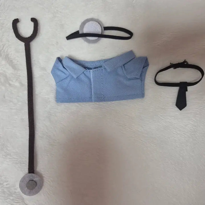 [BUNJANG] 10cm Doll Doctor Gown Set / 10cm 인형옷 의사 가운 수술복