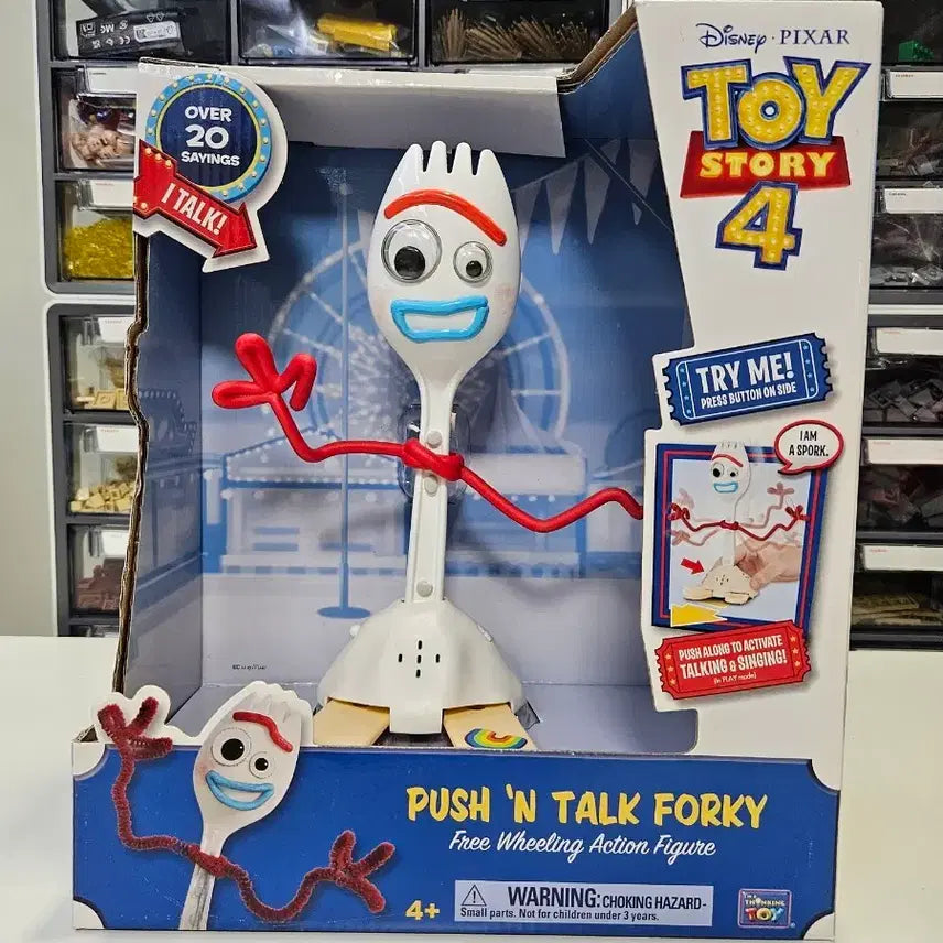 [BUNJANG] Thinkway Toy Story Talking Forky Toy / 토이스토리 씽크웨이 토킹 포키 팝니다.