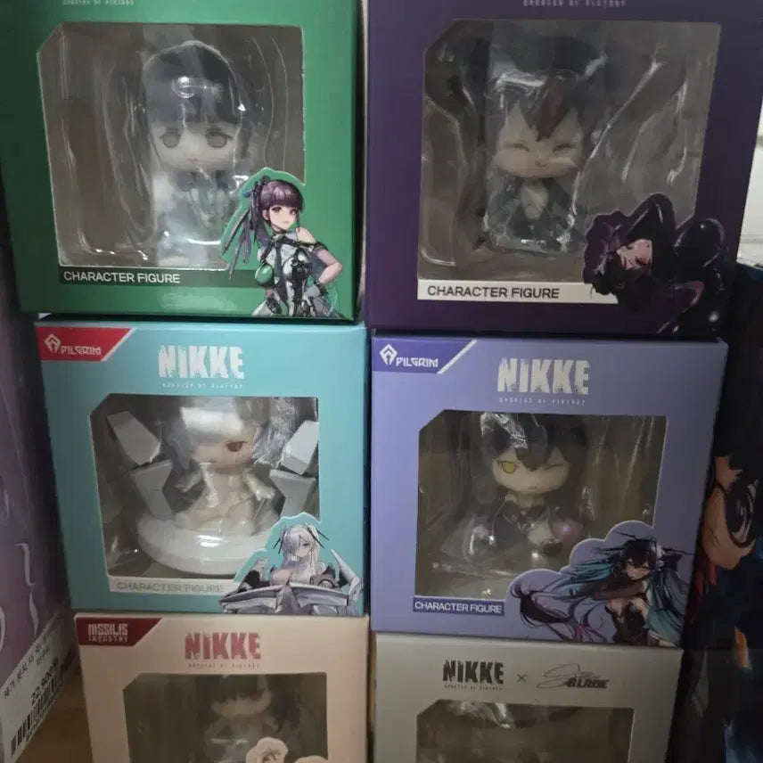 [BUNJANG] Nikke Character Baby Boom Figure 6종 Set (Sealed) / [일괄/미개봉] 니케 캐릭터 베이비붐 피규어 6종 세트