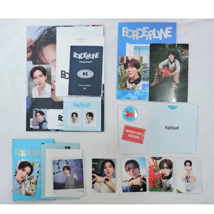 [BUNJANG] MONSTA X Kihyun BORDERLINE Album 3-Set Bundle / 몬스타엑스 기현 보더라인 앨범 3종 세트 봉포자이 BORDERLINE 쏘굿 so good