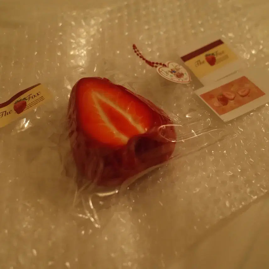 [BUNJANG] The Fox Strawberry Squishy Toy / The fox 더폭스 빅 딸기 말랑이
