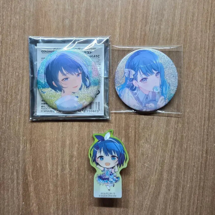 [BUNJANG] Kiritani Haruka Early Bird &amp; Black Party Can Badges Bundle / 프세카 키리타니 하루카 월링 각전 블페 각후 캔뱃지