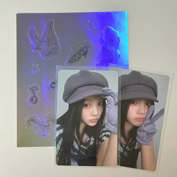 [BUNJANG] ILLIT Wonhee Borrowed Cat Card Sticker (Not Photocard) / 아일릿 원희 빌려온 고양이 팝업 카드 스티커 (포카 X)