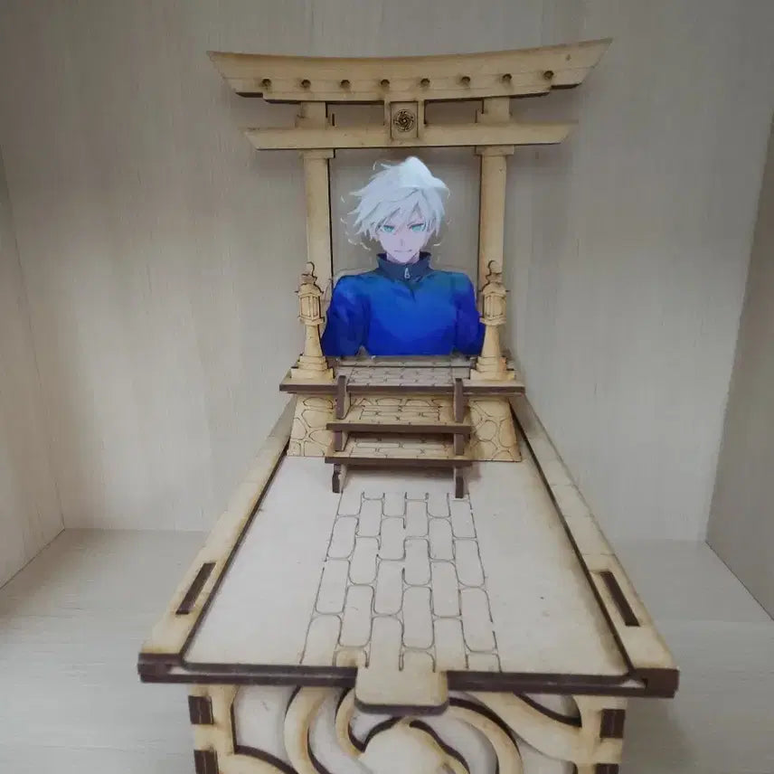 [BUNJANG] Jujutsu Kaisen Gojo Satoru Wooden Diorama / 주술회전 비공굿 디오라마