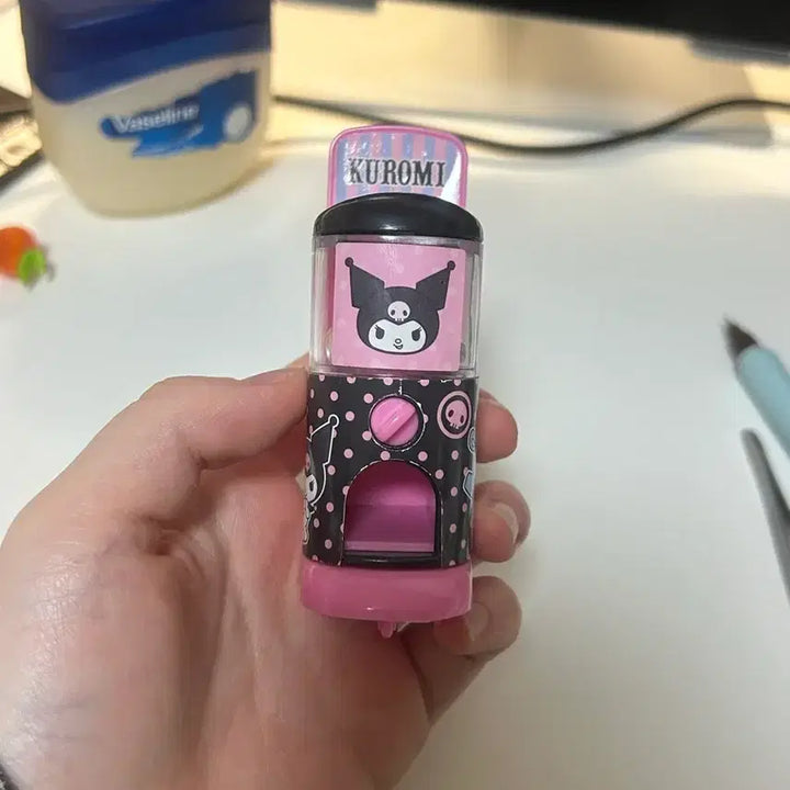 [BUNJANG] Sanrio Kuromi Mini Gacha Machine Miniature / 희귀 레어) 산리오 쿠로미 미니 뽑기 가챠 머신 미니어쳐 가챠