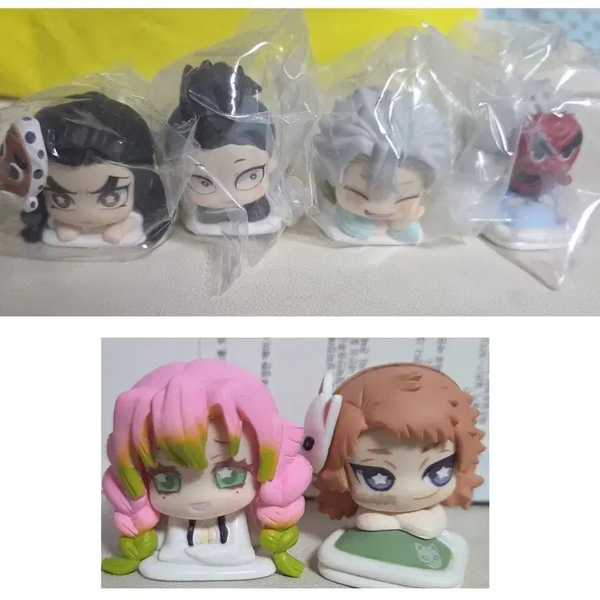 [BUNJANG] Demon Slayer Onemutan Figure Bundle Set / 귀멸의 칼날 오네무탄 사네미 겐야 미츠리 사비토 등등 일괄 판매