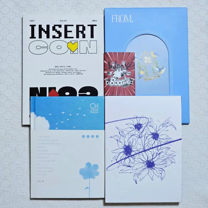 [BUNJANG] Lucy Album Bundle Set (Boogieman, From, Yeol, Insert Coin, Sun) / 루시 앨범 부기맨 프롬 열 인서트코인 선 세트