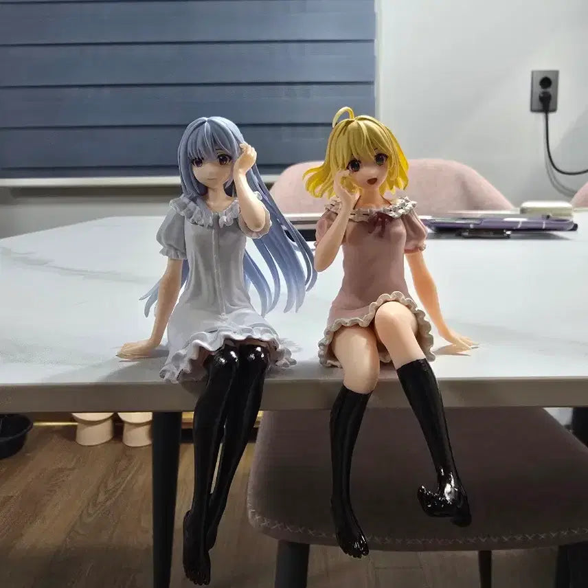 [BUNJANG] The Magical Revolution of the Reincarnated Princess and the Genius Young Lady Anisphia &amp; Euphyllia Figure Set / 전생왕녀와 천재영애 마법혁명 아니스피아 피규어,유필리아 마젠타 피규어 세트