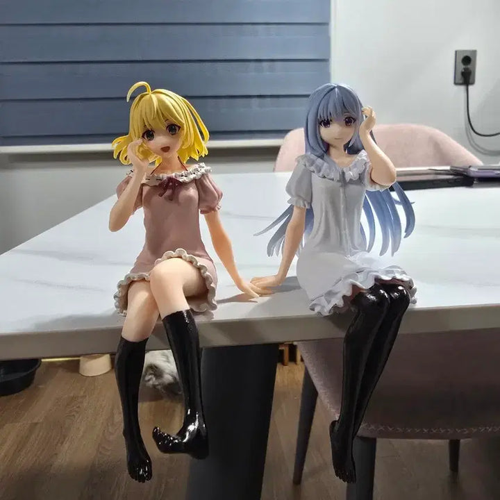 [BUNJANG] The Magical Revolution of the Reincarnated Princess and the Genius Young Lady Anisphia &amp; Euphyllia Figure Set / 전생왕녀와 천재영애 마법혁명 아니스피아 피규어,유필리아 마젠타 피규어 세트