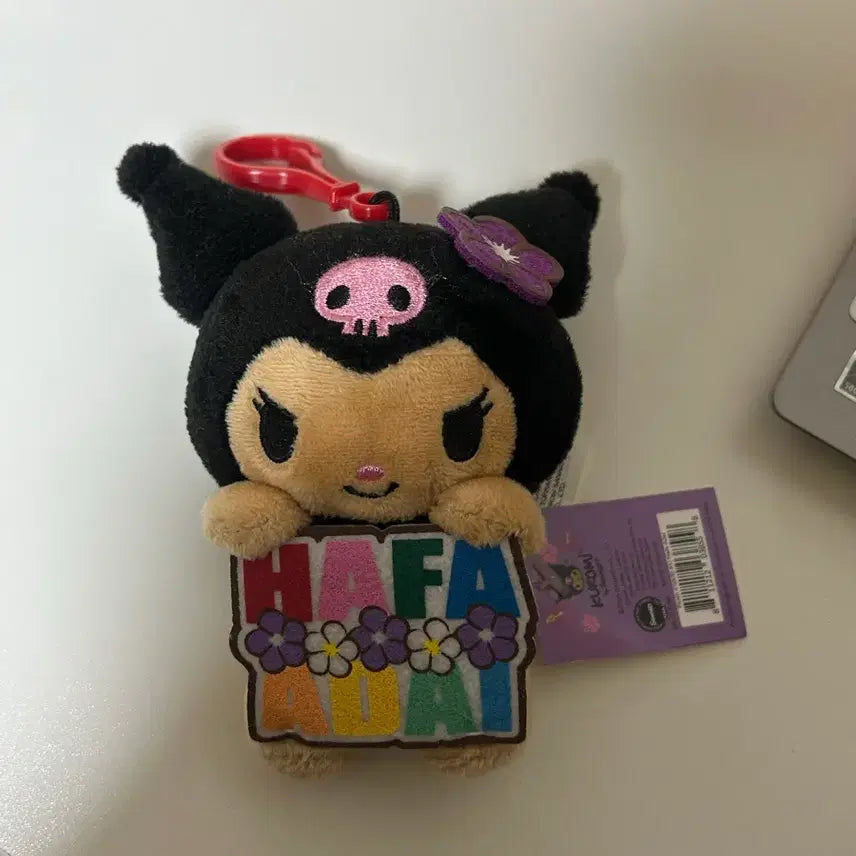 [BUNJANG] Sanrio Kuromi Tanning Mascot (Guam Purchase, Tag Included) / 괌 구매 정품 택 ㅇ) 산리오 태닝 쿠로미 마스코트