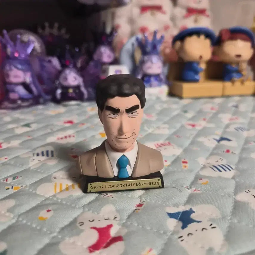 [BUNJANG] Shin Hyung-man Lunchtime Figure Gacha / 짱구아빠 신형만 점심시간 피규어 가챠