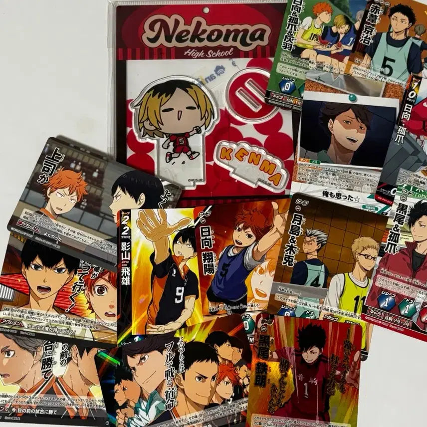[BUNJANG] Haikyuu!! Acrylic Stand Photocard Bundle Set / 하이큐 아크릴 스탠드 포카 일괄