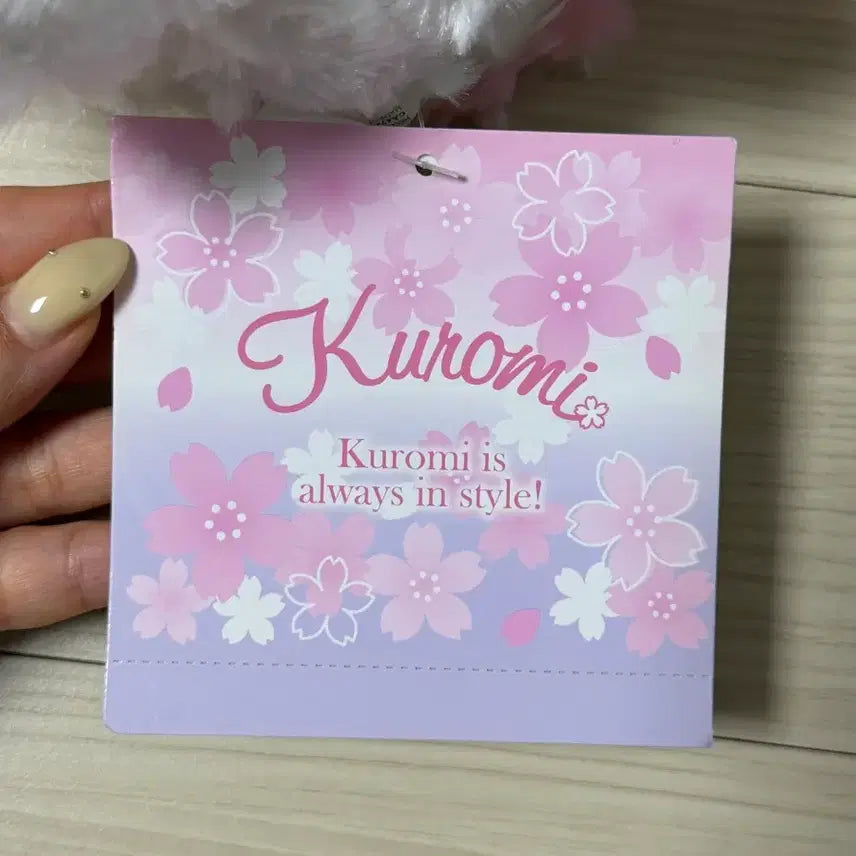 [BUNJANG] Sanrio Kuromi Limited Edition Cherry Blossom Series Plush / 산리오 쿠로미 한정판 벚꽃시리즈 인형