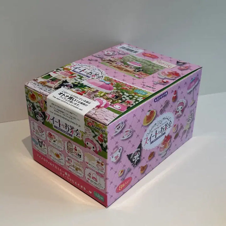 [BUNJANG] Sanrio My Melody Kuromi Sweet Tea Party Figure Full Box / 마이멜로디 쿠로미 풀박스