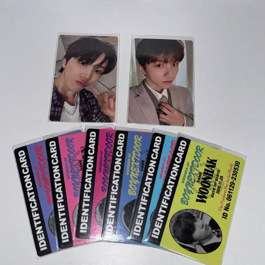 [BUNJANG] BOYNEXTDOOR Yoonhak WHO WE Album Lucky Draw Photocard Bundle Set / 보넥도 운학 포카 일괄 양도 WHO WHY 앨범 미공포 팬싸 위버스