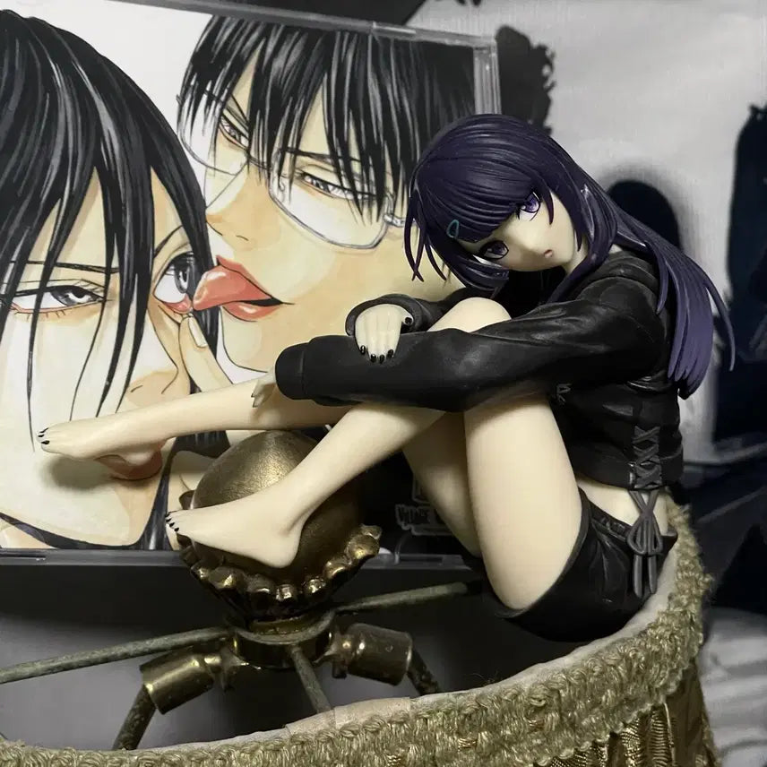 [BUNJANG] Shani Masu Mamimi Gothic Punk Visual Kei Noodle Stopper Figure / 고전미소녀 샤니마스 마미미 누들스토퍼 피규어 고딕펑크 emo 비주얼계