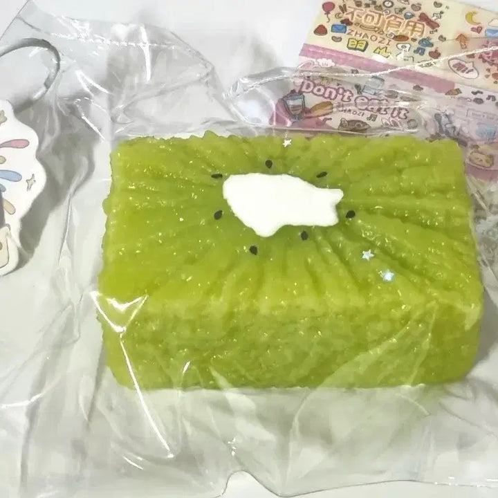 [BUNJANG] Pompoo Shop Square Kiwi Squishy Toy / 폼푸샵 사각키위 말랑이